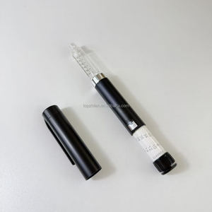 Reusable Metal Injection <b>Pen</b> with 3ml Glass Vial Rubber Stopper Boxed Packaging <b>Pen</b> Injector Adjustable Dose Dial Cartridge - Product Image 1