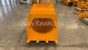 3CX экскаватор-погрузчик просеивающая сетка ковш экскаватор вращающийся скрининг ковш с различными размерами сита - Product Image 5