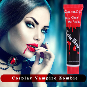 Juego de esponjas de cera para <span class=keywords><strong>cicatrices</strong></span> al por mayor, maquillaje especial líquido con efecto protésico, kit de Halloween, película para espray, maquillaje con salpicaduras de sangre - Product Image 6