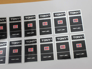 Autocollants en papier adhésif personnalisés pour flacons de parfum, impression de logo sur carton, étiquettes en acrylique, vente chaude - Product Image 6