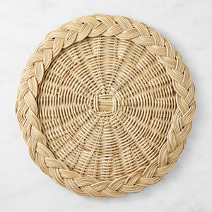 Ecofriendly <b>Placemat</b> for Wedding Party Table Chargers Plates Round Rattan <b>Placemats</b> - Product Image 4