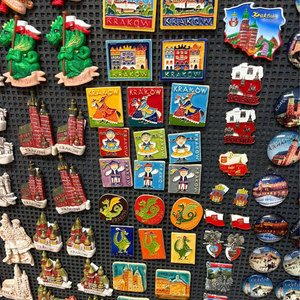 Imanes de resina 3D personalizados para nevera, recuerdos turísticos impresos con UV de <span class=keywords><strong>Polonia</strong></span> para el hogar moderno, artesanías de ciudad personalizables - Product Image 1