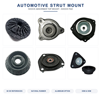 Support de suspension avant et arrière en caoutchouc naturel et métal, personnalisé OEM/ODM
