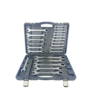 High Quality 22pcs CRV Ratchet <strong>Combination</strong> <strong>Wrench</strong> <strong>Sets</strong> OEM Customizable Spanner Kits - Product Image 1