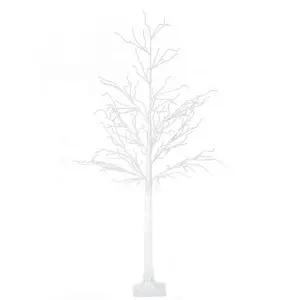 Lampu Pohon Natal, Dekorasi Luar Ruangan Buatan Led Putih Pohon Palem Birch