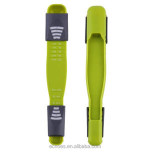 Adjustable Nine Stalls Double End Scale Plastic <b>Measuring</b> <b>Spoon</b> Unique Metering Tool for Kitchen Home Coffee Commercial Food Use - Product Image 1