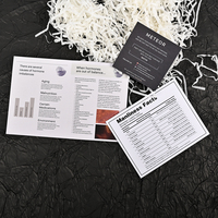 Carte de remerciement personnalisée avec logo, guide d'entretien, manuel d'information produit avancé pour entreprises, inserts de carte, code QR multilingue