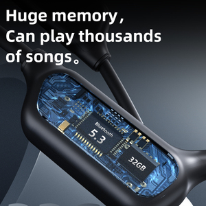 X10 30M Super Waterproof IPX8 Professional Bone Conduction Swimming Earbuds LED Display with MP3 32GB Player Wireless <strong>Headphones</strong> - Product Image 3