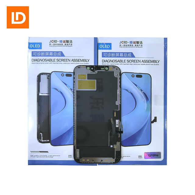JCID Hard Oled Screen Assembly Diagnostic Screen for iphone 12/13/14/15pro Max 12/13mini 14/15/15plus Independent Diagnosis