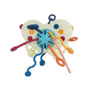 Giocattolo educativo in silicone dal design innovativo a forma di farfalla per bambini dai 2 ai 4 anni, giocattolo a corda che supporta lo sviluppo del cervello - Product Image 2