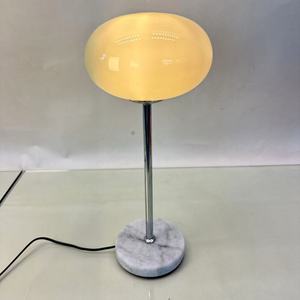 Modern Lighting Pink Globe Table <strong>Lamps</strong> with Marble Base Metal <strong>Stem</strong> - Product Image 4