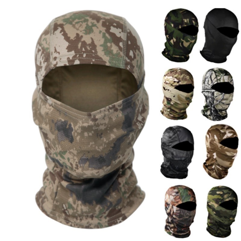 Maschera Viso E Collo Rinfrescante Anmeilu. Bandana Multifunzione In Ice Silk, Protezione Solare UV. Unisex.