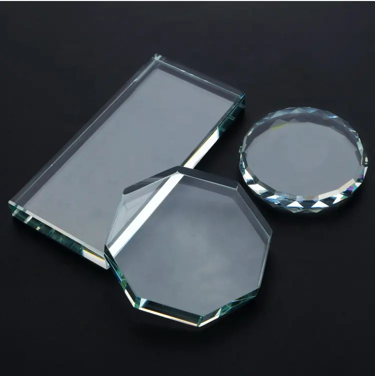 Nail Art Transparent Glass Pigment Paint Mixing Spatula PaletteためManicure Nail Art Tool Nail Plate