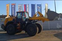 Chargeuse frontale puissante 870T, poids opérationnel de 22 500 kg, 210 kW, grande benne, chargeuse sur pneus pour travaux agricoles et de construction