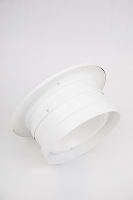 Diffuseur de ventilation extérieur industriel/victorien moderne, type boule, en alliage d'aluminium, grille de régulation pour retour d'air conditionné
