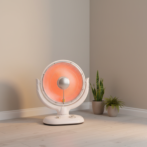 Chauffage de table 1000W 16-18 pouces (400-450mm) en céramique, avec pot en aluminium, grilles de ventilation, certifié CE ROHS pour chambre et bureau - Product Image 6