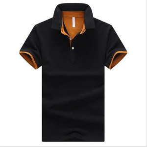 Chemises <span class=keywords><strong>polo</strong></span> à <span class=keywords><strong>manches</strong></span> <span class=keywords><strong>courtes</strong></span> pour hommes avec logo personnalisé, nouveau design - Product Image 2