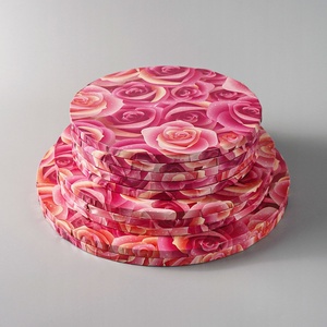 8 Inch 10 Inch 12 Inch Round Cake Drum <b>Paper</b> Cardboard Rose Cake Boards - Product Image 3