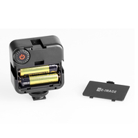E-IMAGE E8 Mini 6000k Lumière LED pour Appareil Photo avec Monture Hot Shoe pour DSLR Smartphone Vlog