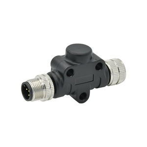 Personnalisé M12 T Y I <span class=keywords><strong>Type</strong></span> Transfert a B <span class=keywords><strong>D</strong></span> Code Mâle à Femelle 3P 4P 5P 8P Capteur Plastique Métal Adaptateur - Product Image 2
