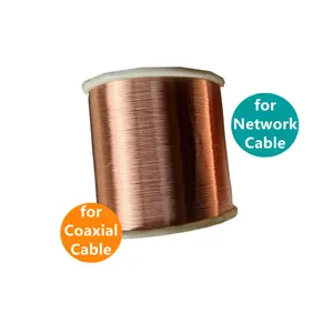 Cables de cable de alimentación de Aluminio revestido de cobre desnudo CCAM/CCA para bobinado de ventilador de techo de transformador de motor