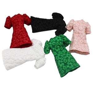 ชุดเดรสยาว<span class=keywords><strong>แขน</strong></span>ฟองสบู่ลายดอกไม้หรูหราขนาด 29 ซม. สำหรับ<span class=keywords><strong>เด</strong></span>็กผู้หญิง ลายการ์ตูนแฟชั่นนิสต้า - Product Image 1