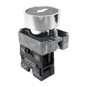 YHBS-XB2-22B Automatic Reset Button <b>Switch</b> 22mm Aperture IP65 220V ABS Material Industrial Control & Automotive Electronics Use - Product Image 1
