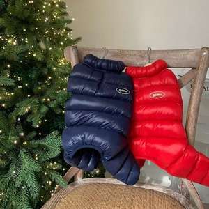 Rompi Hewan Peliharaan Mewah Musim Gugur Musim Dingin Warna Morandi Korea Sederhana Hangat Pakaian Bulu Wol Pola Cetak Hewan XL Teddy Kucing Kecil - Product Image 1