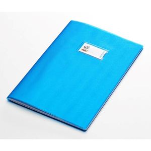 FAVORIT - Cubierta de Seda con Relieve para Libretas A4, Color Azul - Product Image 1