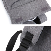 Sac à dos tendance grande capacité pour homme, nouveau style, avec logo imprimé, idéal pour l'université et les ordinateurs portables - Vente flash