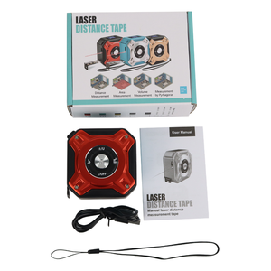 Oem 40m Hồng Ngoại Kỹ thuật số đo băng Laser khoảng cách Meter cai trị thông minh Rangefinder với laser có thể sạc lại Laser Băng biện pháp - Product Image 6