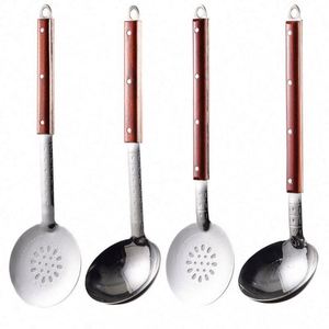 Hot Selling Stainless Steel Kitchenware Utensils Spatula Spoon Ladle <b>Kitchen</b> Cooking Tool Set - Product Image 5