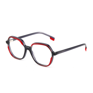 Venta al por Mayor <span class=keywords><strong>de</strong></span> Monturas <span class=keywords><strong>de</strong></span> Gafas Ópticas Rectangulares Unisex <span class=keywords><strong>para</strong></span> <span class=keywords><strong>Adultos</strong></span>, <span class=keywords><strong>de</strong></span> Acetato, con Protección Contra la Luz Azul, <span class=keywords><strong>para</strong></span> Computadora - Product Image 3