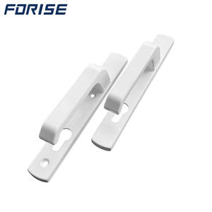 Poignée de fenêtre et de <span class=keywords><strong>porte</strong></span> oscillo-battante en <span class=keywords><strong>PVC</strong></span>, style ancien, ensemble complet, blanc pur, blanc mat, gris - Product Image 1