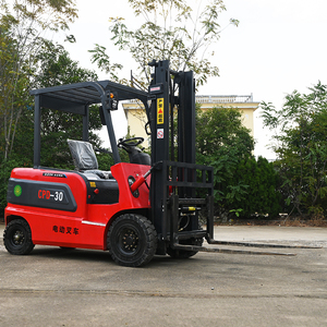 Forklift Listrik 4x4 Segala Medan 3 Ton 3.5 Ton Forklift Truk Medan Kasar Dengan <span class=keywords><strong>Crane</strong></span> - Product Image 3