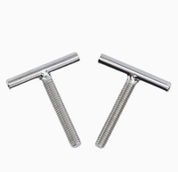 Vis à tête en T filetée M4 en acier inoxydable 304 sur mesure, longueur 500 mm, fixation à tête de marteau pour profilé aluminium OEM