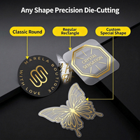 Etiqueta de Papel Texturizado de Lujo Personalizada con Impresión en Relieve con Lámina Dorada, Recubrimiento UV y Logotipo Privado para una Marca de Alta Gama