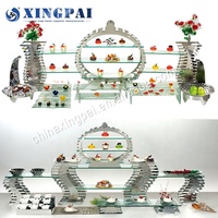 Matériel de restauration pour buffet de mariage XINGPAI, présentoir alimentaire en acier inoxydable pour buffet