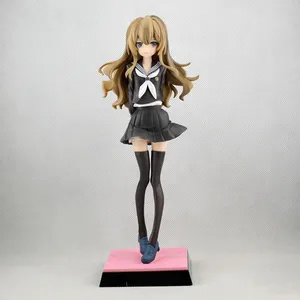 26CM Anime TIGER DRAGON Aisaka Taiga PVC tokoh aksi Model koleksi hadiah mainan boneka Figurine Toradora