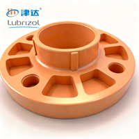 Bride en CPVC pour sprinkler anti-incendie, matériau personnalisé, fabrication chinoise