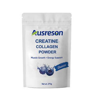 Suplementos de Proteína de Creatina y Colágeno en Polvo Ausreson OEM, 500g, 1kg, 25kg, Creatina en Polvo, Colágeno y Creatina en Polvo a Granel - Product Image 1