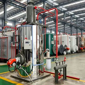 Générateur de vapeur à <span class=keywords><strong>gaz</strong></span> à démarrage rapide 50 kg/h, chaudière à vapeur verticale 35 kW pour la cuisson et la cuisson à la vapeur à petite échelle - Product Image 3
