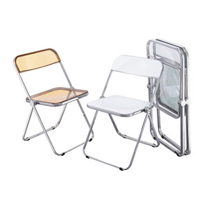<span class=keywords><strong>Silla</strong></span> Plegable <span class=keywords><strong>Transparente</strong></span> de Acrílico Plástico Barata al por Mayor para <span class=keywords><strong>Escritorio</strong></span>, Mesa, Restaurante - Product Image 2