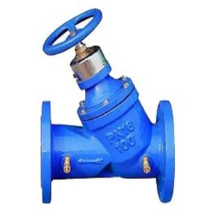 Válvula de equilibrio SP41F-16Q de hierro dúctil, válvula manual de control de agua DN40 a DN400, flujo unidireccional - Product Image 5