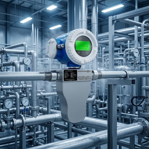 Medidor de Flujo Másico Digital de Alta Presión para Hidrógeno Líquido, Medición de Densidad de Petróleo y Gas, Control de Flujo de Precisión, OEM - Product Image 1