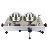 Testeur de pression hydraulique à poids mort Shelok automatique à équilibrage de piston 0,005 % FS pour l'étalonnage de transmetteurs en laboratoire de métrologie