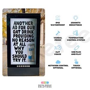 Señalización Digital para Exteriores con Soporte de Piso, Pantalla Táctil LCD para Publicidad de 43, 49, 55 y 65 Pulgadas - Product Image 2