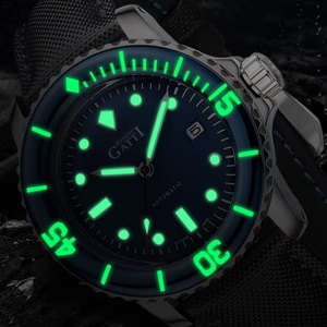 Reloj Automático BG8002 para hombre, reloj de pulsera mecánico deportivo de 44mm, reloj de buceo resistente al agua hasta 20ATM, bisel giratorio de zafiro C3 luminoso - Product Image 4