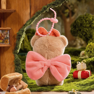 Orsetto di peluche super morbido per bambini, ciondolo giocattolo, regalo di compleanno, in cotone PP, per abbracciare e dormire - Product Image 3