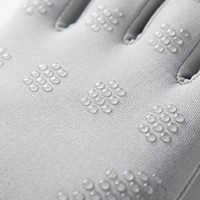 Gants unisexes d'extérieur fonctionnels avec bande réfléchissante, motif antidérapant, compatibles écran tactile 2 doigts ouverts, protection solaire UPF50+